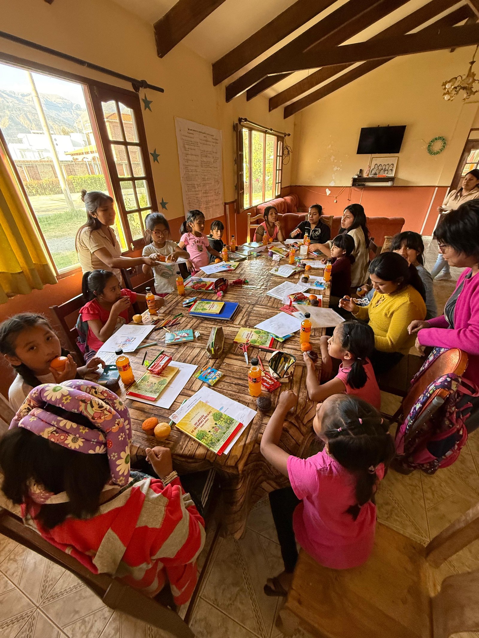 Obras de misericordia en Bolivia
